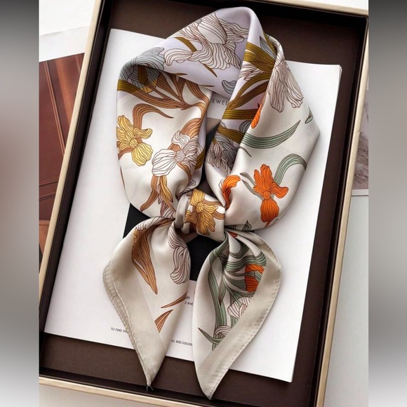 Floral Print Scarf N1098 - Picture 1 of 3